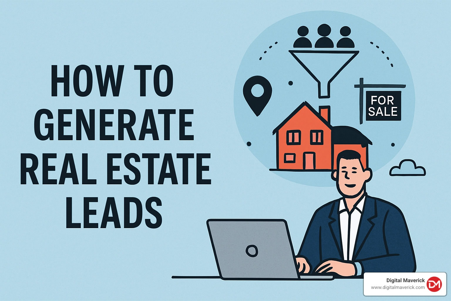 professional direct mail postcard with QR code and home valuation offer - how to generate real estate leads
